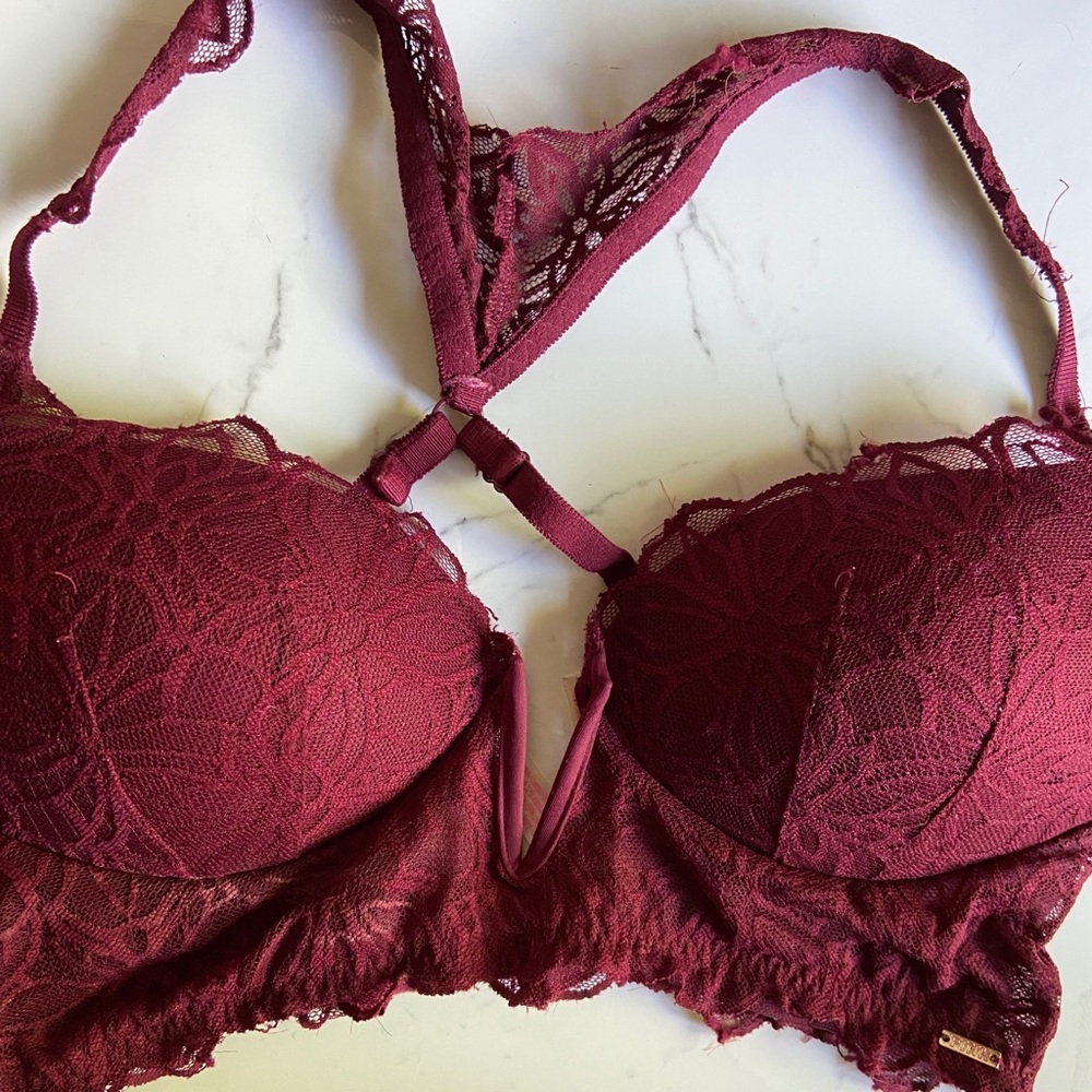 victoria’s secret pink push up bralette